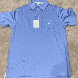 The Beaufort Bonnet Company Light Blue Croquet Party Polo